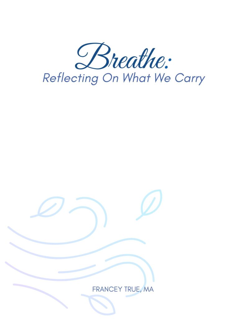 Breathe devotional is for trauma survivors who want to take a pause and reflect, seek God, and release their emotional overwhelm and burdens.